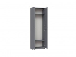 2.06.01.040.4 МАКС шкаф 2 двери 75х38х233 серый RU в Копейске - kopejsk.ok-mebel.com | фото