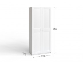 2.06.01.050.4 МАКС шкаф 2 двери 100х61х233 серый RU в Копейске - kopejsk.ok-mebel.com | фото 4