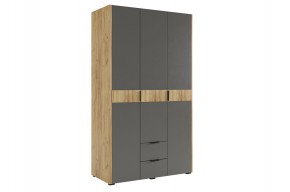 АДАМ К2 Спальный гарнитур (графит) в Копейске - kopejsk.ok-mebel.com | фото 8