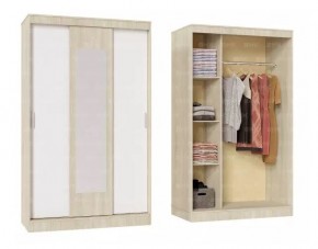 БАРИ Шкаф-купе с зеркалом (1300) в Копейске - kopejsk.ok-mebel.com | фото