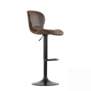 Барный стул Barneo N-86 Time / Black / VPU Brown Vintage коричневый винтаж PK970-18 в Копейске - kopejsk.ok-mebel.com | фото