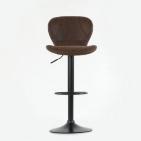 Барный стул Barneo N-86 Time / Black / VPU Brown Vintage коричневый винтаж PK970-18 в Копейске - kopejsk.ok-mebel.com | фото 3