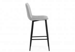 Барный стул Дани светло-серый 52 / черный в Копейске - kopejsk.ok-mebel.com | фото 4