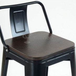 Барный стул N-238 Tolix Wood style Черный в Копейске - kopejsk.ok-mebel.com | фото 3