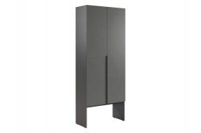 БАСКО Шкаф двухдверный L800 (графит) в Копейске - kopejsk.ok-mebel.com | фото