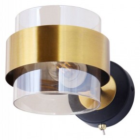 Бра Arte Lamp Carlo A8205AP-1BK в Копейске - kopejsk.ok-mebel.com | фото