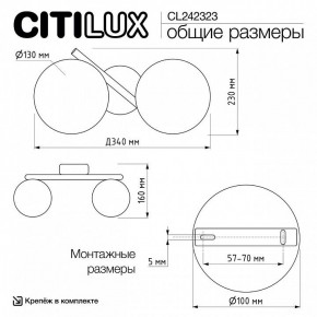 Бра Citilux Ronny CL242323 в Копейске - kopejsk.ok-mebel.com | фото 9