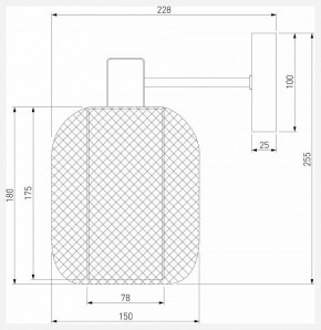 Бра Eurosvet Voile 30192/1 золото в Копейске - kopejsk.ok-mebel.com | фото 4