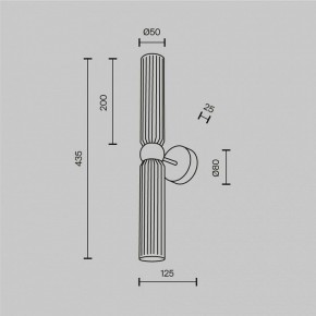 Бра Maytoni Antic MOD302WL-02CG1 в Копейске - kopejsk.ok-mebel.com | фото 3