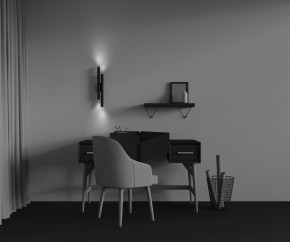 Бра Maytoni Calipso C082WL-24W2.7K-B в Копейске - kopejsk.ok-mebel.com | фото 4