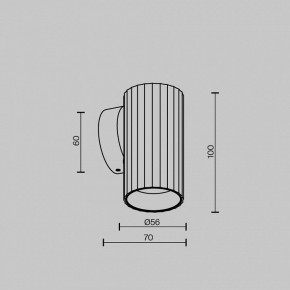 Бра Maytoni Calipso C106WL-01-GU10-B в Копейске - kopejsk.ok-mebel.com | фото 6