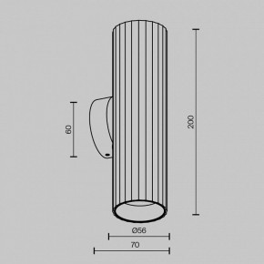 Бра Maytoni Calipso C106WL-02-GU10-B в Копейске - kopejsk.ok-mebel.com | фото 6