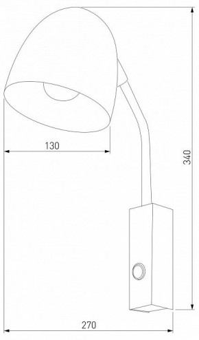 Бра TK Lighting Soho 4167 Soho Black в Копейске - kopejsk.ok-mebel.com | фото 2