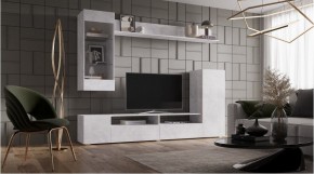 ДАЛЛАС Гостиная (модульная) цемент светлый в Копейске - kopejsk.ok-mebel.com | фото