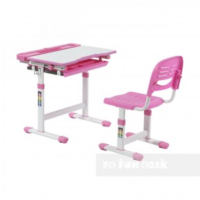 Комплект парта + стул трансформеры Cantare Pink в Копейске - kopejsk.ok-mebel.com | фото 2
