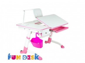 Парта-трансофрмер Amare Pink с выдвижным ящиком в Копейске - kopejsk.ok-mebel.com | фото 3