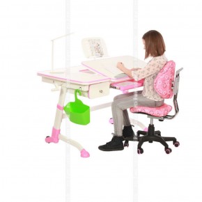 Парта-трансофрмер Amare Pink с выдвижным ящиком в Копейске - kopejsk.ok-mebel.com | фото 4