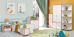 Набор мебели для детской Юниор-10 (с кроватью 800*1600) ЛДСП в Копейске - kopejsk.ok-mebel.com | фото