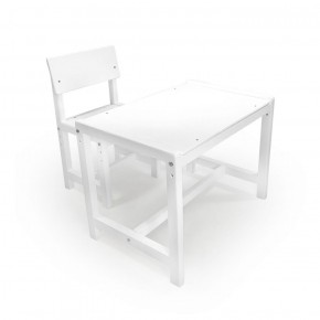 Детский растущий комплект стол и стул Я САМ "Лофт" (Белый, Белый) в Копейске - kopejsk.ok-mebel.com | фото