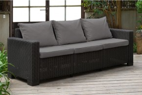 Диван Калифорния 3-х местный (California 3 Sofa), графит в Копейске - kopejsk.ok-mebel.com | фото