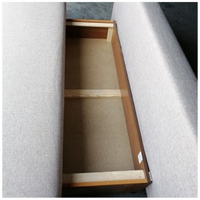Диван-кровать Комфорт без подлокотников BALTIC AZURE (2 подушки) в Копейске - kopejsk.ok-mebel.com | фото 6