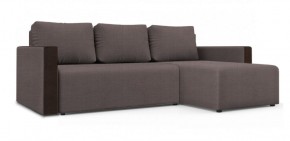 Диван угловой Алиса 3 Vital COCOA - Teos Dark Brown в Копейске - kopejsk.ok-mebel.com | фото