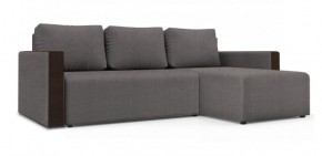 Диван угловой Алиса 3 Vital DOVE  - Teos Dark Brown в Копейске - kopejsk.ok-mebel.com | фото