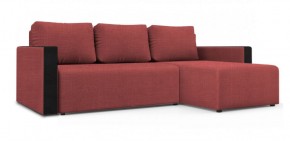 Диван угловой Алиса 3 Vital PEACH - Teos Black в Копейске - kopejsk.ok-mebel.com | фото