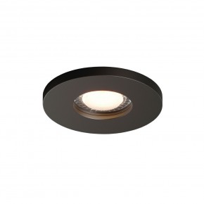 DK2036-BK Встраиваемый светильник влагозащ., IP 44, до 15 Вт, GU10, LED, черный, алюминий в Копейске - kopejsk.ok-mebel.com | фото 3