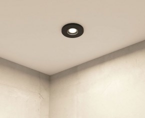 DK2036-BK Встраиваемый светильник влагозащ., IP 44, до 15 Вт, GU10, LED, черный, алюминий в Копейске - kopejsk.ok-mebel.com | фото 7