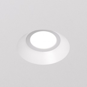 DK2081-WH Встраиваемый точечный светильник для натяжных ПВХ потолков INVIZ, IP 20, до 9 Вт, GU10, LED, белый, ABS-пластик в Копейске - kopejsk.ok-mebel.com | фото