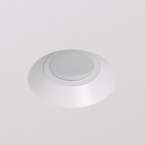DK2081-WH Встраиваемый точечный светильник для натяжных ПВХ потолков INVIZ, IP 20, до 9 Вт, GU10, LED, белый, ABS-пластик в Копейске - kopejsk.ok-mebel.com | фото 2