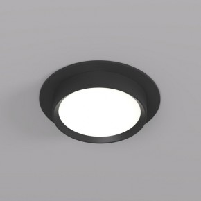 DK2090-BK Встраиваемый светильник FLAT, IP 20, до 15 Вт, GX53, LED, черный, алюминий в Копейске - kopejsk.ok-mebel.com | фото