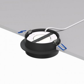 DK2090-BK Встраиваемый светильник FLAT, IP 20, до 15 Вт, GX53, LED, черный, алюминий в Копейске - kopejsk.ok-mebel.com | фото 4