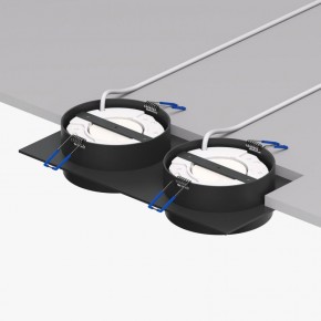 DK2092-BK Встраиваемый светильник FLAT, IP 20, до 15 Вт, GX53, LED, черный, алюминий в Копейске - kopejsk.ok-mebel.com | фото 2