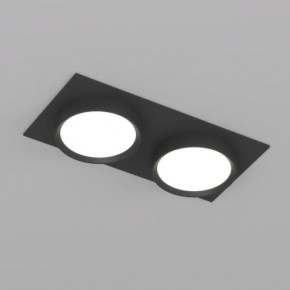 DK2092-BK Встраиваемый светильник FLAT, IP 20, до 15 Вт, GX53, LED, черный, алюминий в Копейске - kopejsk.ok-mebel.com | фото 4