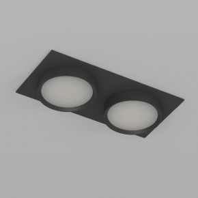 DK2092-BK Встраиваемый светильник FLAT, IP 20, до 15 Вт, GX53, LED, черный, алюминий в Копейске - kopejsk.ok-mebel.com | фото 5