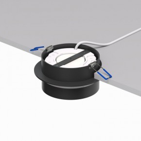 DK2100-BK Встраиваемый светильник NIKO, IP 20, до 15 Вт, GX53, LED, черный, акрил, алюминий в Копейске - kopejsk.ok-mebel.com | фото 4