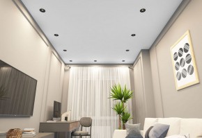 DK2120-BK Встраиваемый светильник, IP 20, 50 Вт, GU10, черный, алюминий в Копейске - kopejsk.ok-mebel.com | фото 6
