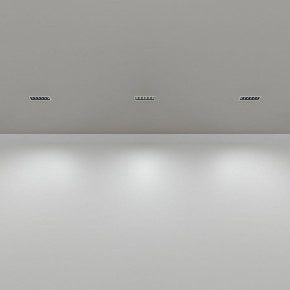 DK2514-WB Встраиваемый светильник SPACE со светодиодом L126mm 220V 10W 38° 4000К IP20 белый/черный алюминий в Копейске - kopejsk.ok-mebel.com | фото 4