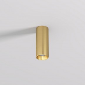 DK2615-SB Накладной светильник SHINE TUBE со светодиодом, D45*H115, IP20, 3000К, 7W, RA?90, сатинированная латунь, алюминий в Копейске - kopejsk.ok-mebel.com | фото 2