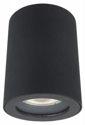 DK3007-BK Накладной светильник влагозащ., IP 44, 15 Вт, GU10, черный, алюминий в Копейске - kopejsk.ok-mebel.com | фото 2