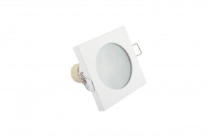 DK3014-WH Встраиваемый светильник влагозащ., IP 44, 50 Вт, GU10, белый, алюминий в Копейске - kopejsk.ok-mebel.com | фото 4