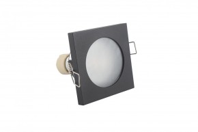 DK3015-BK Встраиваемый светильник влагозащ., IP 44, 50 Вт, GU10, черный, алюминий в Копейске - kopejsk.ok-mebel.com | фото 4