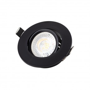 DK3020-BK Встраиваемый светильник, IP 20, 10 Вт, GU5.3, LED, черный, пластик в Копейске - kopejsk.ok-mebel.com | фото 2
