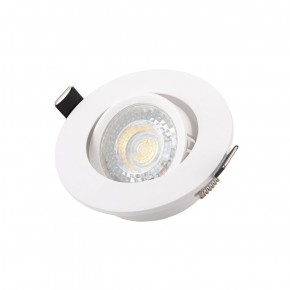 DK3020-WH Встраиваемый светильник, IP 20, 10 Вт, GU5.3, LED, белый, пластик в Копейске - kopejsk.ok-mebel.com | фото 3