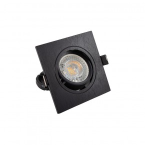 DK3021-BK Встраиваемый светильник, IP 20, 10 Вт, GU5.3, LED, черный, пластик в Копейске - kopejsk.ok-mebel.com | фото 2