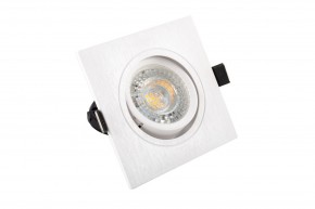 DK3021-WH Встраиваемый светильник, IP 20, 10 Вт, GU5.3, LED, белый, пластик в Копейске - kopejsk.ok-mebel.com | фото