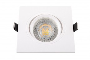 DK3021-WH Встраиваемый светильник, IP 20, 10 Вт, GU5.3, LED, белый, пластик в Копейске - kopejsk.ok-mebel.com | фото 3