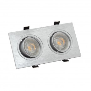 DK3022-CM Встраиваемый светильник, IP 20, 10 Вт, GU5.3, LED, серый, пластик в Копейске - kopejsk.ok-mebel.com | фото 2